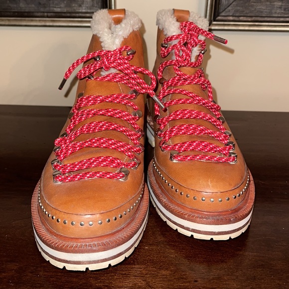 Rag & Bone Compass Shearling Fur-Lined Hiking Boot - Picture 8 of 11